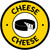 Cheese with Icon Circle - Floor Sign