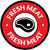 Fresh Meat with Icon Circle - Floor Sign