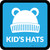 Kids Hats with Icon Square - Floor Sign