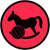 Kids Toys Icon Circle - Floor Sign