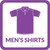 Mens Shirts with Icon Square - Floor Sign