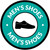 Mens Shoes with Icon Circle - Floor Sign