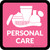 Personal Care with Icon Square - Floor Sign
