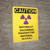 Caution: Naturally Occurring Radioactive Material Vertical - Wall Sign