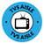 TV Aisle with Icon Circle - Floor Sign