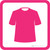 Womens Shirts Icon Square - Floor Sign