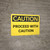 Caution: Proceed with Caution - Wall Sign