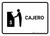 ATM White Spanish Landscape - Wall Sign