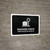 Baggage Check Black Bilingual Spanish Landscape - Wall Sign