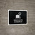 Baggage Check Black Spanish Landscape - Wall Sign