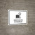 Baggage Check White Spanish Landscape - Wall Sign