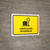 Baggage Check Yellow Spanish Landscape - Wall Sign