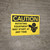 Caution: Rotating Equipment May Start At Any Time - Wall Sign