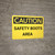 Caution: Safety Boots Area - Wall Sign