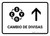 Currency Exchange With Up Arrow White Spanish Landscape - Wall Sign