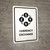 Currency Exchange White Portrait - Wall Sign
