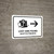 Lost And Found With Right Arrow White Bilingual Spanish Landscape - Wall Sign