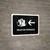 Lost And Found With Left Arrow Black Spanish Landscape - Wall Sign