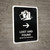Lost And Found With Right Arrow Black Bilingual Spanish Portrait - Wall Sign