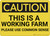Caution: This Is A Working Farm - Wall Sign
