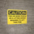 Caution: Two Or More People Or Lifting Device Required - Wall Sign