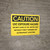 Caution: UVC Exposure Hazard - Wall Sign
