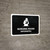 Nursing Room Black Bilingual Spanish Landscape - Wall Sign
