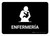 Nursing Room Black Spanish Landscape - Wall Sign