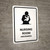 Nursing Room White Bilingual Spanish Portrait - Wall Sign