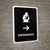 Nursing Room With Right Arrow Black Spanish Portrait - Wall Sign