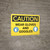 Caution: Wear Gloves And Goggles - Wall Sign