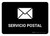 Postal Service Black Spanish Landscape - Wall Sign