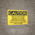 Caution: When Alarm Sounds Amonia Detected - Wall Sign
