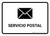 Postal Service White Spanish Landscape - Wall Sign
