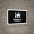 Terminal 1 Black Bilingual Spanish Landscape - Wall Sign