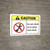 Caution: Do Not Climb on or Jump From Dock ANSI - Wall Sign
