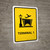 Terminal 1 Yellow Spanish Portrait - Wall Sign