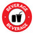 Beverage Circle - Floor Sign