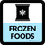 Frozen Foods Square - Floor Sign