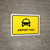 Airport Taxi Yellow Landscape - Wall Sign