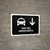 Airport Taxi With Down Arrow Black Spanish Landscape - Wall Sign