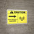 Caution: Radio Frequency Right Arrow ANSI - Wall Sign