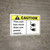 Caution: This Unit Has More Than One Power Source ANSI - Wall Sign