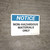Notice: Chemical Non Hazardous Materials - Wall Sign