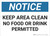 Notice: Clean Sink - Wall Sign
