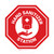 Stop Hand Sanitizer Station White Circular - Floor Sign
