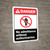 Danger: Admittance Without Authorization Keep Out ANSI - Wall Sign