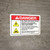 Danger: Arc Flash Shock Hazard PPE Required ANSI - Wall Sign