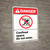 Danger: Confined Space Do Not Enter ANSI - Wall Sign