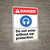 Danger: Do Not Enter Without Ear Protection ANSI - Wall Sign